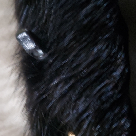 TheFurVault Vintage Mink Jacket Origin Denmark 27" Black & Authenticity Tag - Picture 7 of 7